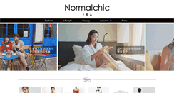 Desktop Screenshot of normalchic.com